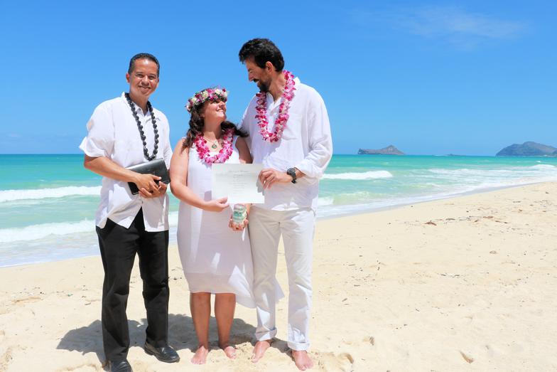 Vow renewal Hawaii